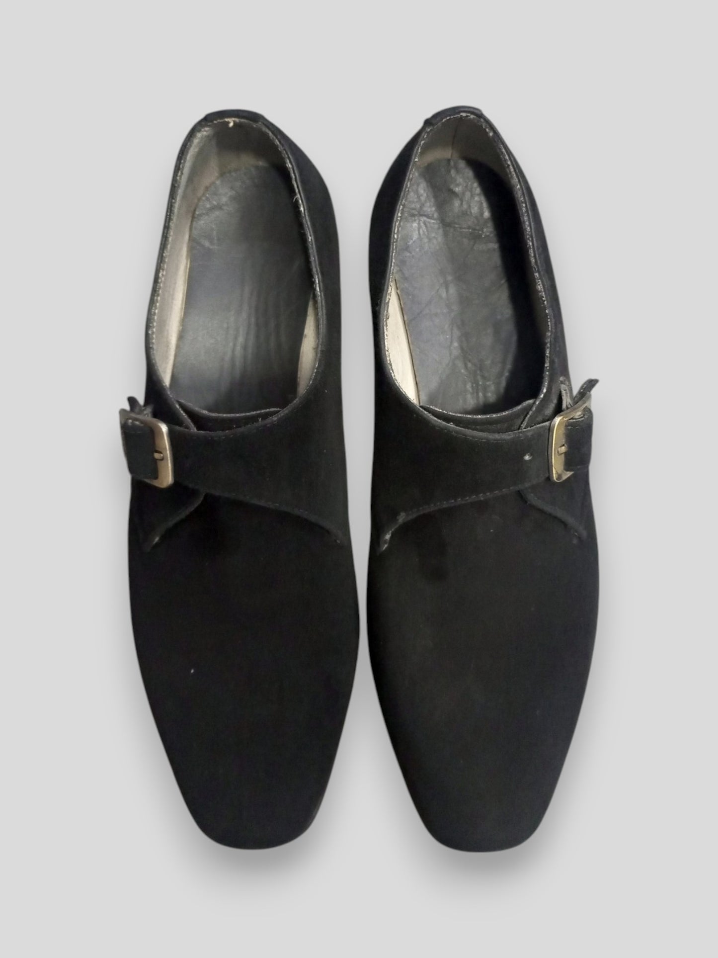 Handmade Leather Sabir Single Monk Strap Shoes