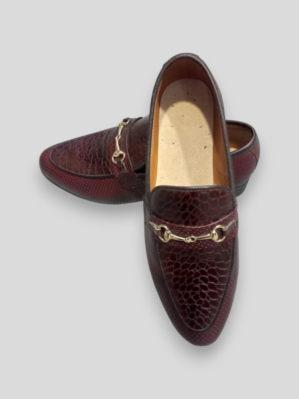 Handmade Leather Crocodile Formal Shoes