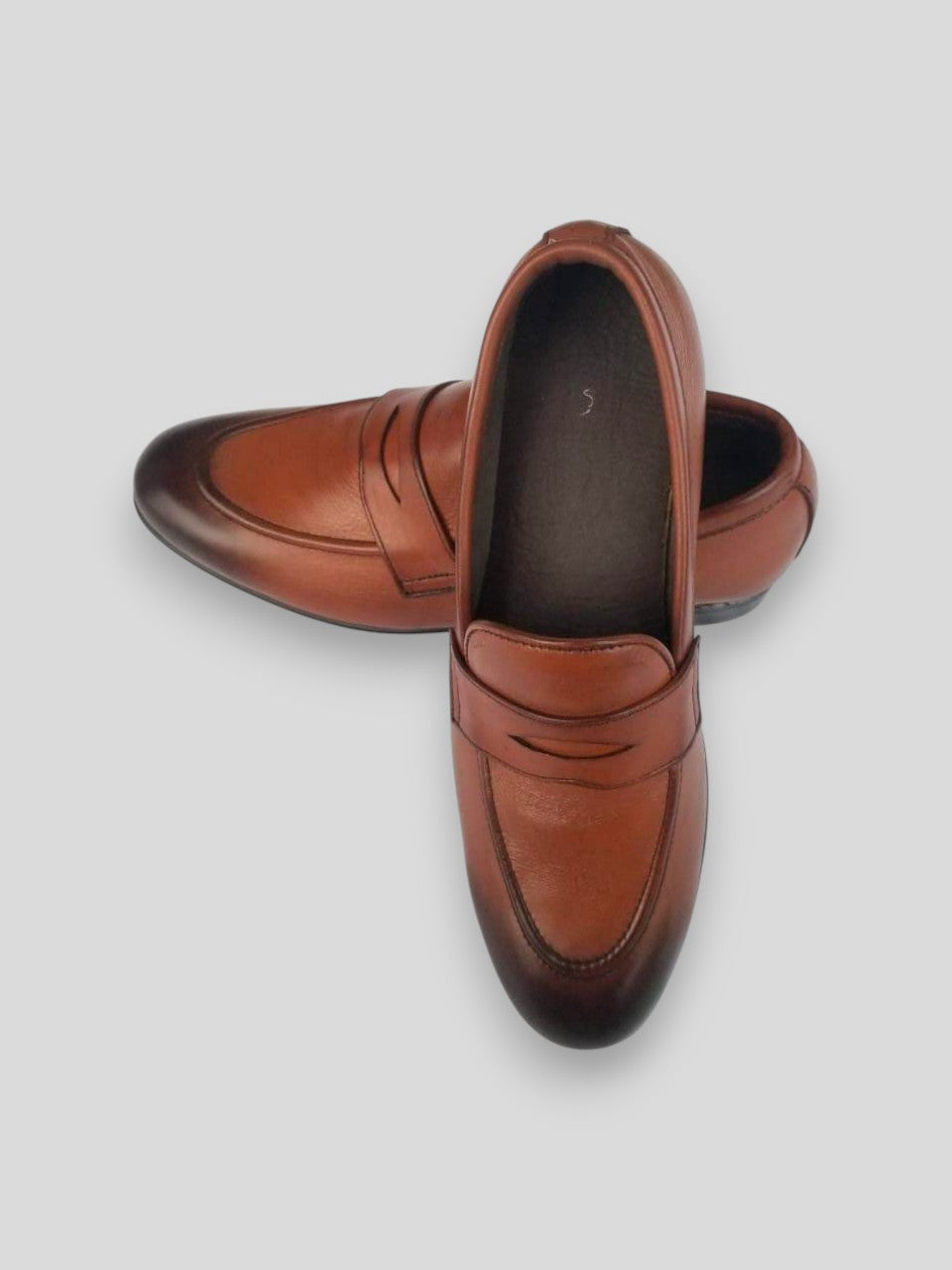 Handmade Leather Penny Loafers