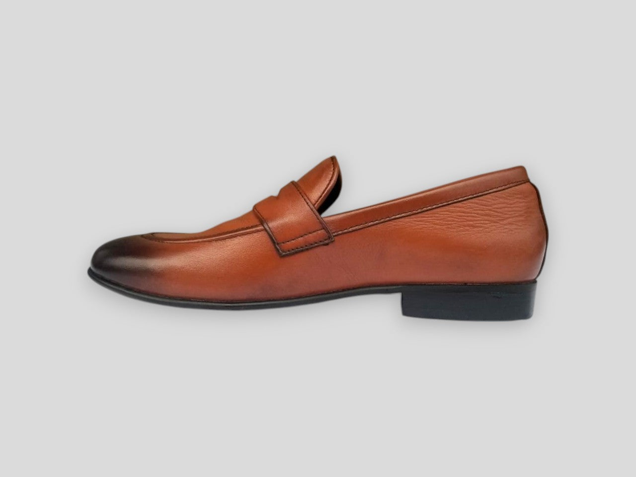 Handmade Leather Penny Loafers