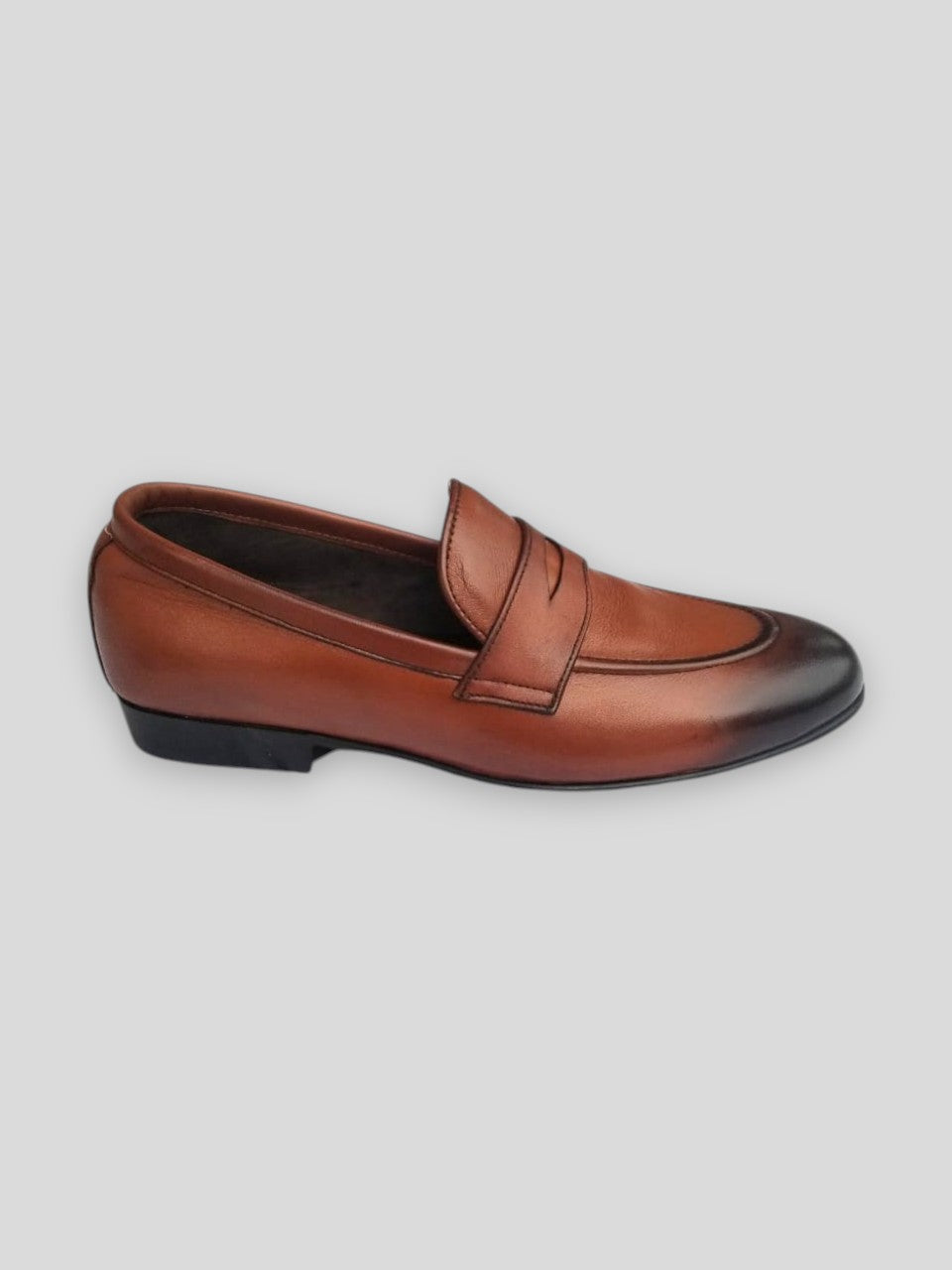 Handmade Leather Penny Loafers